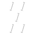 thumbnail image 3 of Youkk Stainless Steel Closed Body Turnbuckle Jaw Wire Rope Fork Screw Rigging Silver M5 5Set, 3 of 6