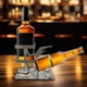 thumbnail image 3 of Soporte para botellas de vino y calavera para whisky y cerveza, divertido esqueleto de metal con forma de calavera, decoración para bar, estilo steampunk, para whisky y cerveza, expositor de bebidas p, 3 of 7