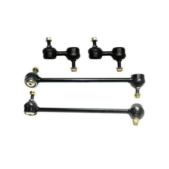 4 Pc Front & Rear Suspension Sway Bar Links Passenger RH Driver LH Side Fits select: 2002-2005 CHRYSLER SEBRING, 2000-2005 MITSUBISHI ECLIPSE