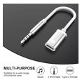 thumbnail image 3 of CABLE de audio macho a hembra C de 3,5 mm, conector de audio, 3 of 7