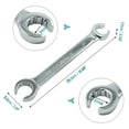 thumbnail image 3 of Unique Bargains Outils de Réparation Clé à Écrou Antidérapante Double Extrémité 24mm x 27mm, 3 of 3