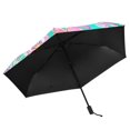 thumbnail image 5 of ALAZA Cute Floral UPF 50+ Compact Folding Umbrella for Rain Travel Umbrella Packable, 5 of 8