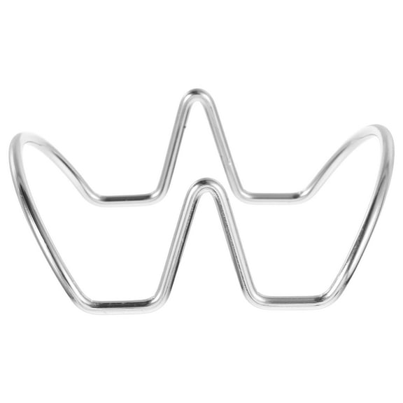 Stainless Steel Taco Holder Display Stand Tray Shell Holder for Taco Party Holds 2 Tortillas Taco Accessories Set