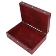 thumbnail image 3 of Wooden Storage Box, Rectangle Design Decorative Cosmetic Organizer Classic Multifunctional Jewelry Collections  For Home Beauty Salon, 3 of 8