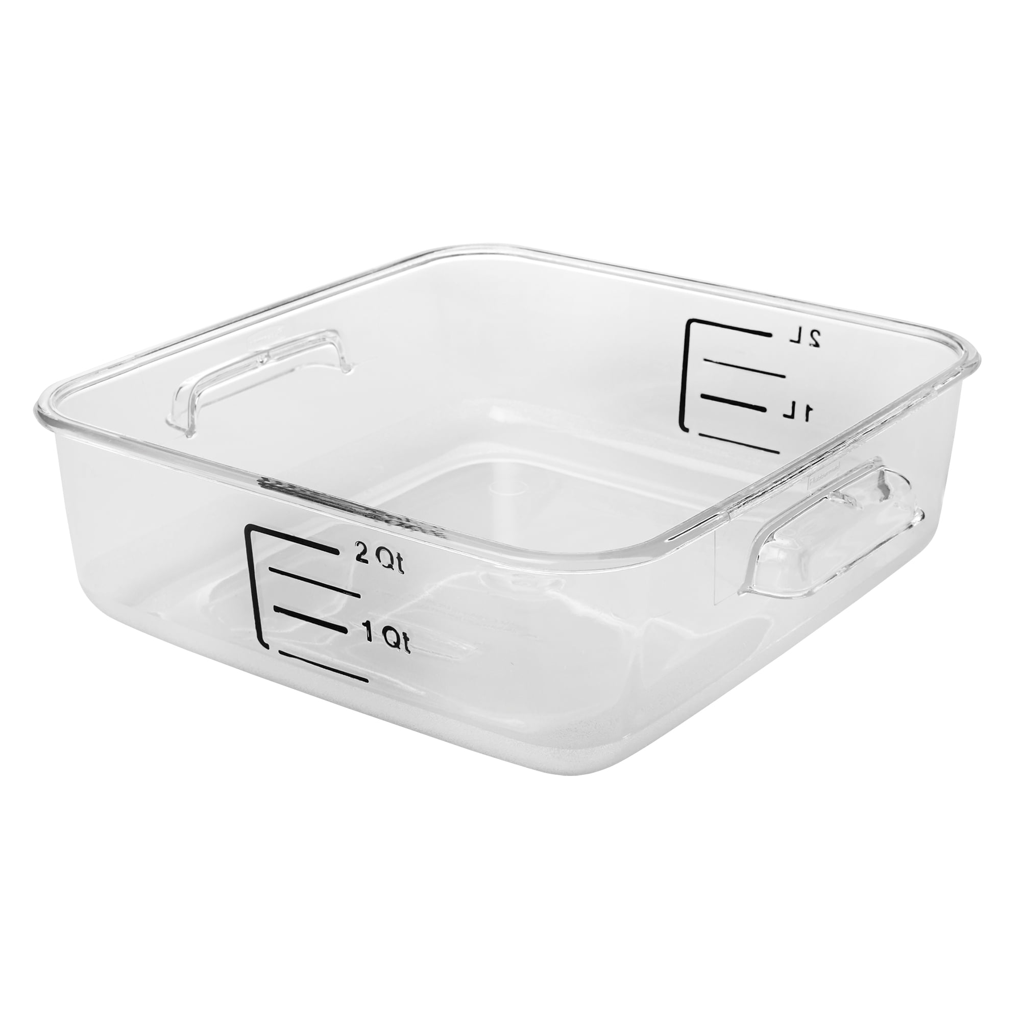 Rubbermaid Rubbermaid(R) Space Saving Square Container, Capacity 1.9 L