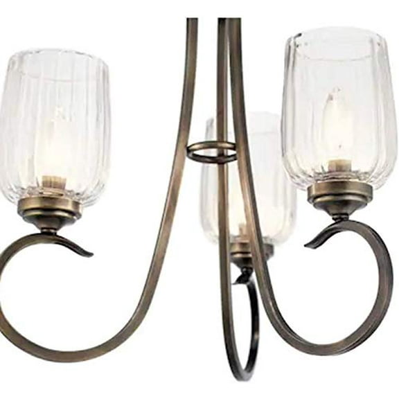 Kichler Chesterlyn 3-Light Vintage Tuscan Traditional Chandelier Item Model #82273 Kichler Chandeli