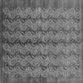 thumbnail image 1 of Ahgly Company Indoor Square Oriental Gray Industrial Area Rugs, 5' Square, 1 of 4