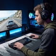 thumbnail image 6 of sixwipe XXL Gaming Mouse Pad, 35.4" x 15.7" Non-Slip Desk Mat, 3mm Thick Stitched Edge Rubber Base, Large Computer Keyboard Pad for Work, Game, Office & Home, 6 of 8