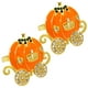 thumbnail image 2 of 2 piezas de servilletero de carro de calabaza de Halloween, servilleteros bonitos, servilletero de Metal para fiesta de Acción de Gracias, 2 of 5