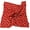 Hearts-red, variant on Unisex Floral Cotton Bandanas 22”x22 (Polka Dots Red)