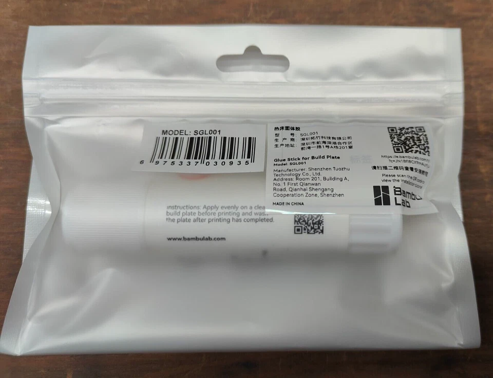 Oem Bambu Lab Glue Stick For Build Plate P1P P1S X1C 3D Printer Parts Sgl001
