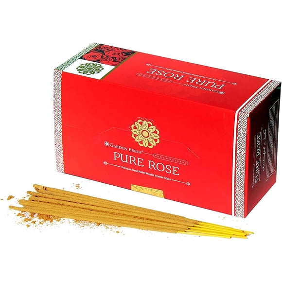 Tuzech Natural Incense Sticks for Meditation Yoga Relaxation Healing Cleanse&Purify Hand Rolled Incenses with Natural Bamboo 12 Flavours Gift Box (180 Gram, Assorted with Incense Holder)
