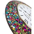 thumbnail image 6 of Nagina International Colorful Starry Night Handmade Premium Nautical Wall Decor Clock | Time's Wall Mounted Clock | Large Gifts & Decor | Hall Room Decorative Hanging, 6 of 6