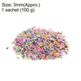 thumbnail image 2 of Uxcell 100g Column Clay Polymer Slices, 3mm Clay Slices for Art DIY Crafts, Dark Colorful, 2 of 5