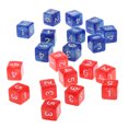 thumbnail image 1 of 6 Uds Dados de 20 Lados D20 Dados Poliédricos Transparentes para Juegos de Mazmorras Y Dragones , Baoblaze Juegos de rol Dados, 1 of 8