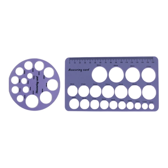 Breast Shield Measurement Tool - Dishwasher Safe Sizing Guide for Nursing Moms Flange & Nipple Fit