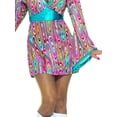 thumbnail image 4 of Rubies 60's Mod Disco Wild Swirl Dress Costume for Adults, 4 of 5