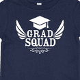 thumbnail image 4 of Inktastic Grad Squad with Graduation Cap and Wings Boys or Girls Baby T-Shirt, 4 of 5