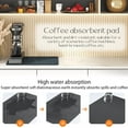 thumbnail image 3 of Coffee Mat Hide Stain Rubber Backed Absorbent Coffee Maker Mat for Countertops Coffee Bar Mat Decor Spill Mat Rubber Dish Drying Mat for Kitchen Counter, 3 of 7