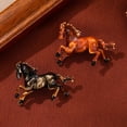 thumbnail image 6 of LICEWO Chinese Zodiacs Horse Brooch Vintage Alloy Lightweight Versatile Fashion Pin, 6 of 8