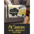 thumbnail image 5 of School Bus Driver Throw Blanket - Flannel Blankets for School Bus Driver - School Bus Driver Gifts on Christmas, Birthday, Thanksgiving - 50" x 60" - (Black), 5 of 6
