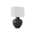 thumbnail image 4 of Monarch Specialties Lighting, 26"h, Table Lamp, Black Metal, Ivory / Cream Shade, Transitional, 4 of 6