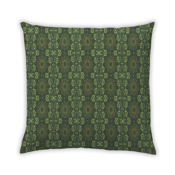 Ahgly Company Outdoor Square Contemporary Throw Pillow, 18 inch by 18 inch