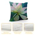 thumbnail image 4 of USA California Central Coast Santa Barbara Lotus Bloom Pillow Case,, 4 of 5