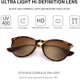 thumbnail image 4 of Gafas de sol redondas retro para hombres y mujeres, estilo clásico de diseñador retro, 4 of 5
