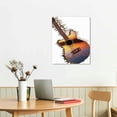 thumbnail image 2 of COMIO  Guitar Wall Art Music Gifts For Men Metal Guitar Art Music Wall Decor Abstract Sunset Hanging Sign Guitars Player Gift For Music Lovers For Modern Home Bedroom Living Room Outdoor, 2 of 4