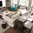 thumbnail image 6 of Liberty Furniture Heatherbrook Brown Chair Side Table, 6 of 10
