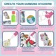 thumbnail image 4 of CHAO Pintura de diamantes para niños, 33 piezas de pegatinas de diamantes DIY con patrón de animales, pintura de diamantes para niños para kits, 4 of 5