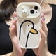 thumbnail image 2 of Funda protectora para lente de cámara con dibujos animados 3D Duck Slide para iPhone 12 13 11 Pro XS Max X XR INS Push Pull a prueba de golpes, 2 of 4