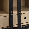 thumbnail image 4 of Nolan Arched Bar Cabinet in Black, 4 of 10
