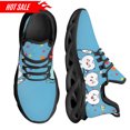 thumbnail image 1 of Nueva tendencia, zapatos planos para mujer con estampado de dibujos animados de dentista y dientes, zapatos casuales de malla transpirable, zapatillas para mujer, 1 of 6