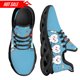 thumbnail image 1 of Nueva tendencia, zapatos planos para mujer con estampado de dibujos animados de dentista y dientes, zapatos casuales de malla transpirable, zapatillas para mujer, 1 of 6