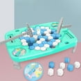 AOOOWER Ice Breaker Game Save Penguin Ice Breaking Toy The Ice Family