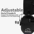 Walker's Razor Slim Quad Electronic Earmuffs (Black) Bundle with Walker