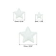 thumbnail image 2 of Uxcell 422 Pcs Pegatinas de Estrellas que Brillan en la Oscuridad, Pegatinas de Pared Adhesivas Luminiscentes Azules, Pegatinas 3D que Brillan para Decoración de Techo en el Dormitorio, 2 of 7