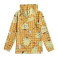 thumbnail image 4 of Pompompurin Hoodie 3D Print Pullover Hooded Long Sleeve Sweatshirts Tops Blouse with Pocket for Boys Girls M, 4 of 6