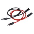thumbnail image 4 of 10AWG Solar Extension Cable, 2Pcs Solar Panel Extension Cable Flame Retardant Shell  For PV System 1m / 3.3ft,3 M / 9.8ft,5m / 16.4ft,10m / 32.8ft, 4 of 8