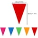 thumbnail image 2 of Banderas de Colores, Banderines Triangulares, Pancartas Triangulares Colgantes para Celebraciones de Inauguración, Fiestas de Carnaval, Cumpleaños, Festivales y Decoraciones de Boda, 2 of 4