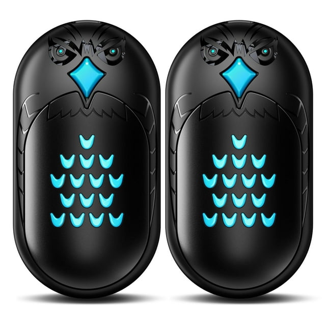Calentadores de manos GUKAUT recargables, 6000 mAh, 20 horas, 2 unidades