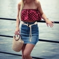 thumbnail image 6 of Wax Rope Shell Belt Bohemian Belt Women Waist Belt Macrame Belt Waist Belt, 6 of 6