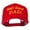 Red, variant on World's Greatest Dad Embroidered Mesh Back Cap - Black OSFM