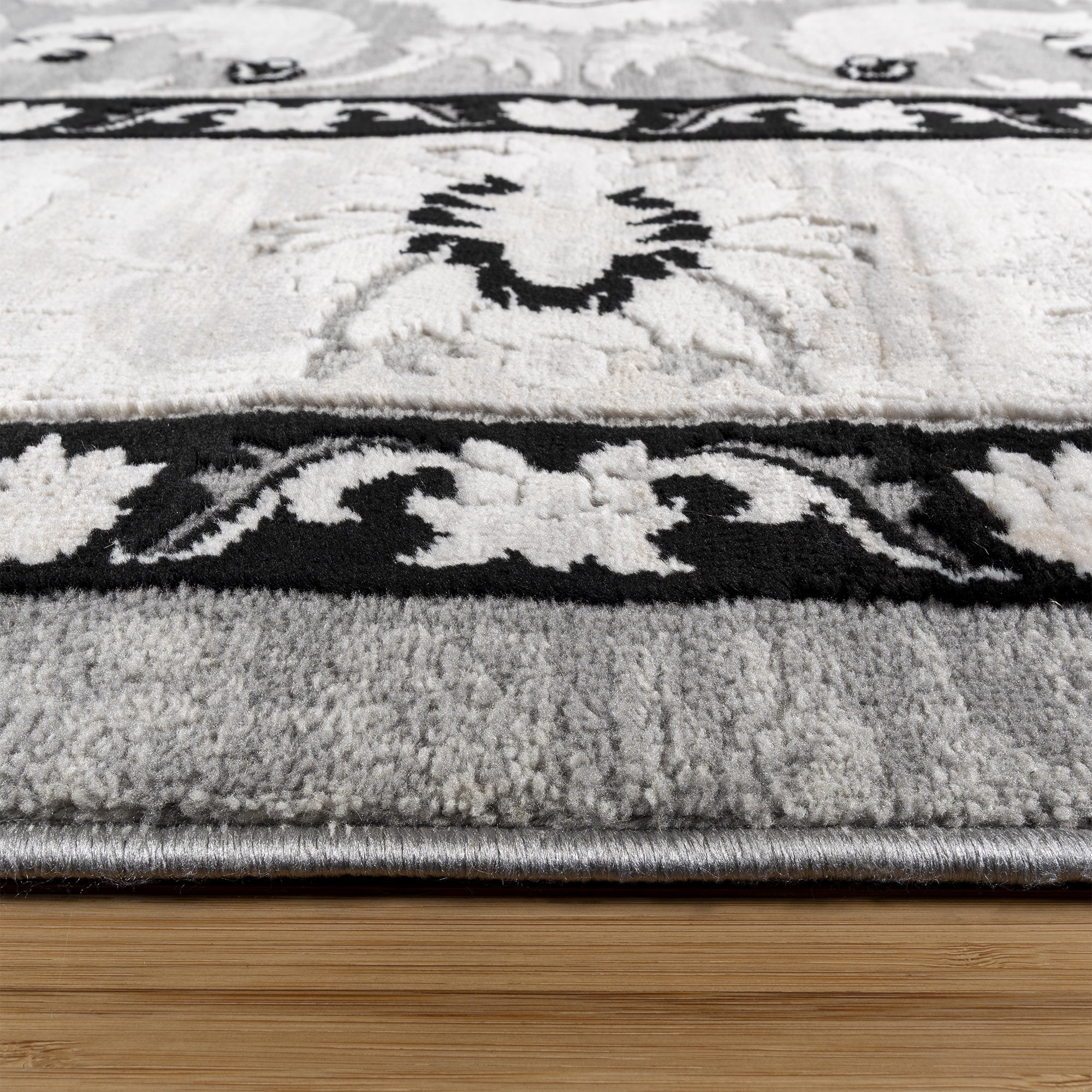 Arlo Ziyah Transitional Oriental Cream Area Rug, 6x9