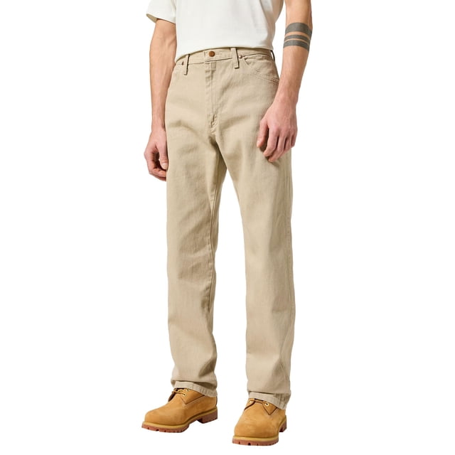Jean Wrangler 13MWZ para hombre, corte vaquero, corte original, bronceado