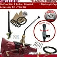 thumbnail image 1 of American Shifter  PG Shifter Kit Black 12 in. E Brake Cable Clamp Trim Kit Dipstick for F1B5A, 1 of 1