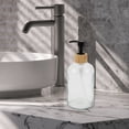 thumbnail image 6 of Unique Bargains 1 Pc Classic Cylindrical Soap Pump Dispenser for Bathroom Hotel 400ml Clear, 6 of 6