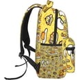 thumbnail image 3 of Gudetama Backpack Lightweight School Travel Multifunctional Unisex Celebration Anime Character, 3 of 6